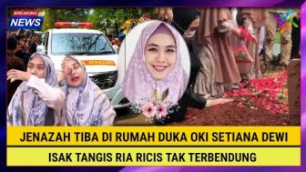 CEK FAKTA: Innalillahi, Oki Setiana Dewi Meninggal Dunia di Hari Jumat, Ria Ricis Tak Kuasa Tahan Tangis Lihat Jenazah di Rumah Duka