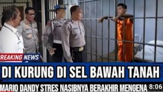 CEK FAKTA: Mario Dandy Dikurung di Sel Bawah Tanah?