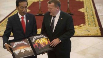 Presiden Joko Widodo Lapor KPK tentang Kado Piringan Hitam Metallica, Jadi Contoh Kepatuhan Soal Gratifikasi