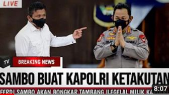 CEK FAKTA: Tambang Elegal Jadi Senjata Ferdy Sambo, Kapolri Ketakutan?