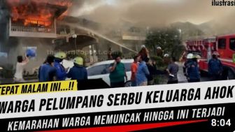 CEK FAKTA: Warga Plumpang Ngamuk, Keluarga Ahok Tak Tertolong Hangus Terbakar