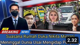 CEK FAKTA: Begini Suasana Rumah Duka Nikita Mirzani, Meninggal Dunia Usai Mengidap Penyakit, Benarkah?