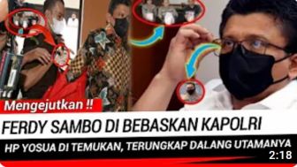CEK FAKTA: Ferdy Sambo Bebas, Otak Utama Pembunuhan Brigadir J Terungkap!