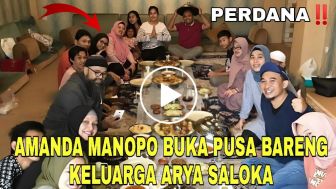 CEK FAKTA: Perdana! Amanda Manopo Buka Puasa Bareng Keluarga Arya Saloka di Bali, Semua Terlihat Akrab