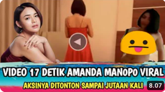 CEK FAKTA: Beredar Video 17 Detik Amanda Manopo, Sudah Ditonton Jutaan kali, Benarkah?