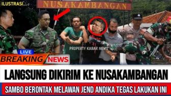 CEK FAKTA: Ferdy Sambo Berontak Lawan Polisi saat Baru Tiba di Nusakambangan, Tak Mau Dihukum Mati
