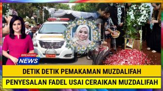 CEK FAKTA: Detik-detik Pemakaman Muzdalifah, Tangis Penyesalan Fadel Pecah