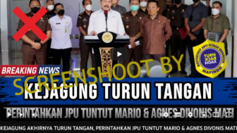 CEK FAKTA: Kejagung Vonis Hukuman Mati ke Mario Dandy dan AG?