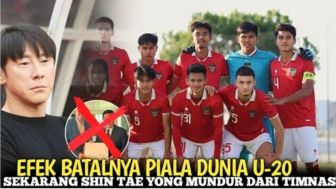 CEK FAKTA: Shin Tae-yong Resmi Mundur dari Timnas Usai Indonesia Gagal Tuan Rumah Piala Dunia U-20