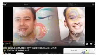 CEK FAKTA: Jenguk Ammar Zoni di Panti Rehabilitasi, Ruben Onsu dan Raffi Ahmad Patungan Donasi Rp 2 Miliar