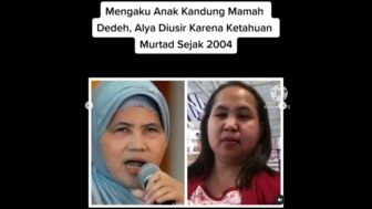 Mengaku Anak Mamah Dedeh, Terungkap Alasan Alya Murtad, Netizen: Ujianmu Berat Banget