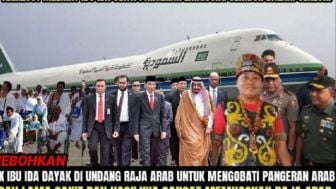 CEK FAKTA: Ibu Ida Dayak Diundang Raja Arab untuk Obati Pangeran