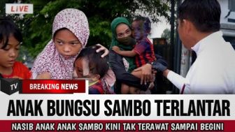 CEK FAKTA: Anak Bungsu Ferdy Sambo Terlantar, Tak Ada yang Mau Mengurus hingga Kondisinya Tak Terawat