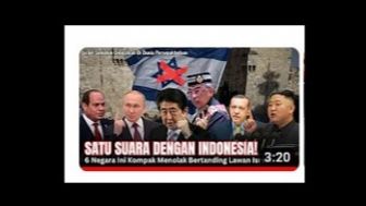CEK FAKTA: Enam Negara Termasuk Rusia Hormati Indonesia Tolak Timnas Piala Dunia U-20 Israel, Mungkinkah?