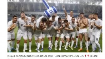 CEK FAKTA: Pelatih Israel Ungkapkan Rasa Senang Tidak Jadi Berlaga di Indonesia?