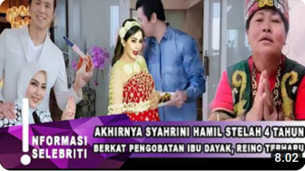 CEK FAKTA: Syahrini Hamil Berkat Pengobatan Ibu Ida Dayak, Benarkah?