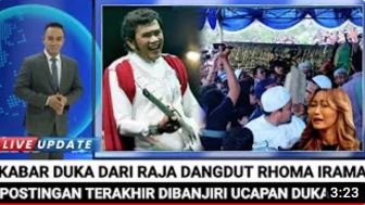 CEK FAKTA: Innalillahi, Kabar Duka dari Rhoma Irama, Postingan Terakhir Banjir Ucapan Duka