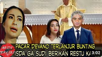 CEK FAKTA: Geger! Hamili Sang Pacar, Iis Dahlia Tidak Merestui Pernikahan Devano di Gereja