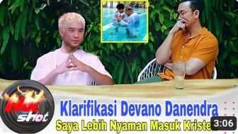 CEK FAKTA: Akhirnya Devano Beri Klarifikasi soal Agamanya: Lebih Nyaman