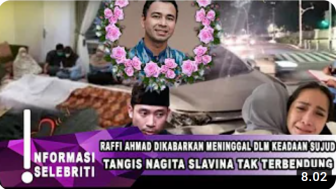 CEK FAKTA: Raffi Ahmad Meninggal dalam Keadaan Sujud, Nagita Slavina Syok, Benarkah?