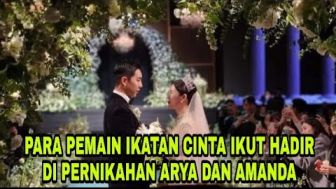 CEK FAKTA: Para Pemain Ikatan Cinta Terlihat Hadir di Acara Pernikahan Arya Saloka dan Amanda Manopo, Bagaimana Nasib Putri Anne?