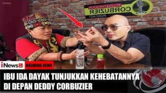 CEK FAKTA: Ibu Ida Dayak Adu Kekuatan dengan Deddy Corbuzier, Kehebatannya Bikin Melongo