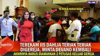 CEK FAKTA: Iis Dahlia Teriak-teriak Ngamuk di Depan Jemaah Gereja, Minta Devano Danendra Kembali hingga Diamankan Security