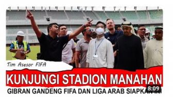 CEK FAKTA: Wali Kota Surakarta Gibran Rakabuming Raka Gandeng FIFA dan Liga Arab untuk Laga di Stadion Manahan?