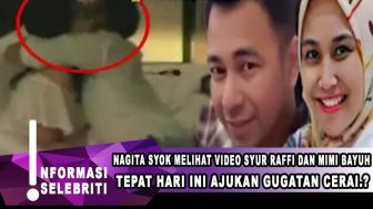 CEK FAKTA: Video Syur Raffi Ahmad dan Mimi Bayuh Tersebar, Nagita Slavina Syok hingga Ajukan Gugatan Cerai