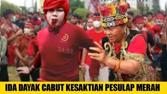 CEK FAKTA: Muntah Darah, Detik-detik Ibu Ida Dayak Cabut Kesaktian Pesulap Merah Usai Lecehkan Suku Dayak