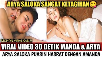 CEK FAKTA: Beredar Video Wik Wik 30 Detik Amanda Manopo, Arya Saloka Puaskan Nafsunya hingga Ketagihan