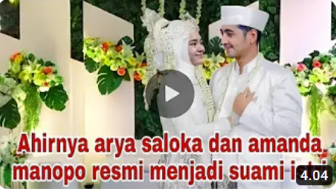 CEK FAKTA: Full Video Pernikahan Arya Saloka dan Amanda Manopo, Benarkah?