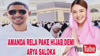 CEK FAKTA: Putri Anne Diisukan Lepas Jilbab, Amanda Manopo Malah Rela Pakai Hijab Demi Arya Saloka