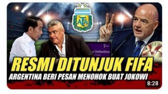 CEK FAKTA: Asosiasi Sepak Bola Argentina Bikin Jengkel Presiden RI Soal Hosting Piala Dunia U-20 2023?