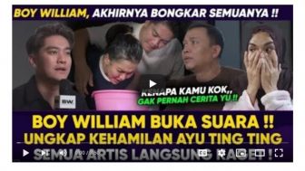 CEK FAKTA: Boy William Mengungkap Ayu Ting Ting Hamil dengan Lelaki Lain?