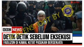 CEK FAKTA: Fadli Zon Menjalani Eksekusi, Dikawal Ketat Pasukan Bersenjata?