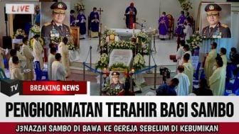 CEK FAKTA: Jenazah Ferdy Sambo Dibawa ke Gereja, Jemaat Berikan Penghormatan Terakhir