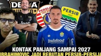 CEK FAKTA: Zlatan Ibrahimovic Jadi Rebutan Persib dan Persija