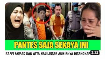 CEK FAKTA: Raffi Ahmad dan Atta Halilintar Bersama-sama Ditangkap Polisi Terkait Urusan Kekayaan?