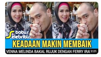 CEK FAKTA: Venna Melinda Bakal Rujuk, Sudah Memaafkan Ferry Irawan di Hari Lebaran?