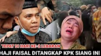 CEK FAKTA: Terima Uang Berjumlah Fantastis, Haji Faisal Ditangkap KPK, Benarkah?
