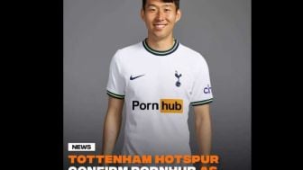 CEK FAKTA: PornHub Dikonfirmasi Jadi Sponsor Utama Tottenham Hotspur