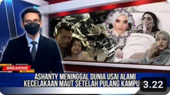 CEK FAKTA: Ashanty Meninggal Dunia Usai Alami Kecelakaan Maut setelah Pulang Kampung, Benarkah?