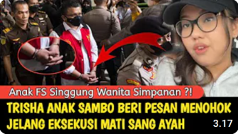 CEK FAKTA: Trisha Eungelica Bongkar Sosok Wanita Simpanan Ferdy Sambo, Benarkah?