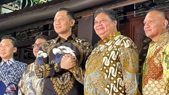 Bertemu Ketum Golkar di Cikeas, AHY: Komunikasi dengan PKS dan Nasdem Tetap Jalan, Namun...