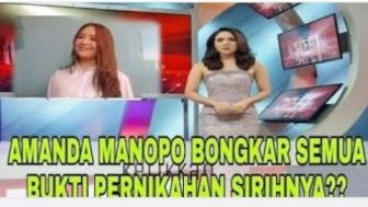 CEK FAKTA: Amanda Manopo Bongkar Pernikahan Sirinya dengan Arya Saloka