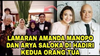 CEK FAKTA: Pertunangan Amanda Manopo dan Arya Saloka Resmi Digelar, Dihadiri Kedua Orang Tua