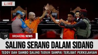 CEK FAKTA: 2 Mantan Polri Saling Serang, Ferdy Sambo dan Teddy Minahasa Terlibat Perkelahian di Ruang Sidang