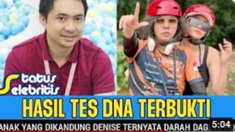 CEK FAKTA: Lakukan Tes DNA, Denise Mengandung Anak RD?