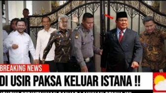 CEK FAKTA: Prabowo Diusir Paksa Ganjar Setelah Dapat Perintah Jokowi